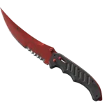 ★ Flip Knife | Crimson Web (Minimal Wear)
