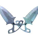 ★ Shadow Daggers | Blue Steel (Factory New)