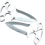 ★ Shadow Daggers | Damascus Steel (Minimal Wear)