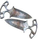 ★ Shadow Daggers | Rust Coat (Well-Worn)
