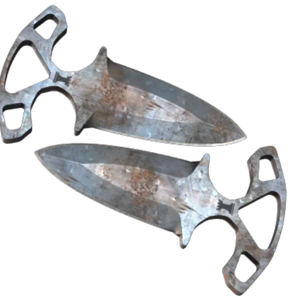 ★ Shadow Daggers | Rust Coat (Well-Worn)