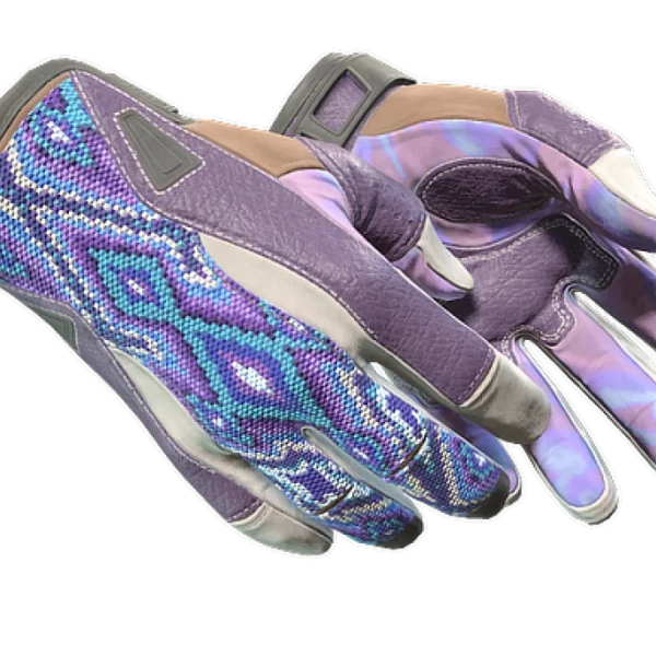 ★ Sport Gloves | Violet Beadwork (Minimal Wear)