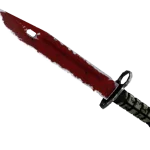 ★ StatTrak™ Bayonet | Crimson Web (Well-Worn)