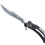 ★ StatTrak™ Butterfly Knife | Damascus Steel (Minimal Wear)