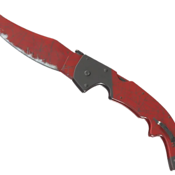 ★ StatTrak™ Falchion Knife | Crimson Web (Field-Tested)