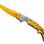 ★ StatTrak™ Falchion Knife | Tiger Tooth (Minimal Wear)