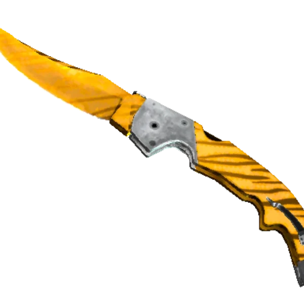 ★ StatTrak™ Falchion Knife | Tiger Tooth (Minimal Wear)