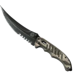 ★ StatTrak™ Flip Knife | Black Laminate (Minimal Wear)