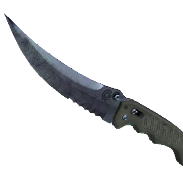 ★ StatTrak™ Flip Knife | Blue Steel (Minimal Wear)