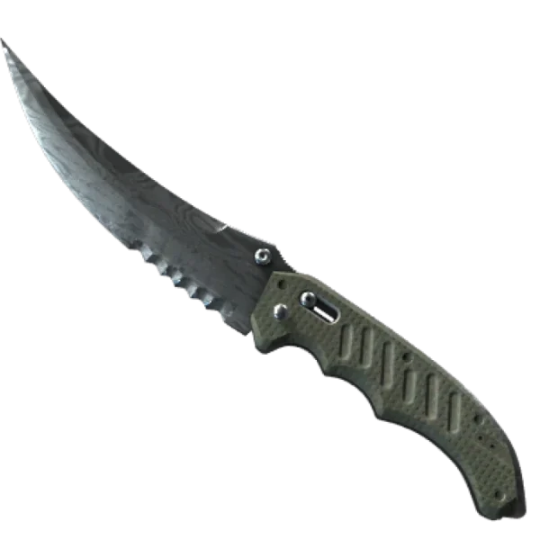 ★ StatTrak™ Flip Knife | Damascus Steel (Field-Tested)