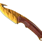 ★ StatTrak™ Gut Knife | Tiger Tooth (Minimal Wear)