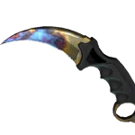 ★ StatTrak™ Karambit | Case Hardened (Well-Worn)