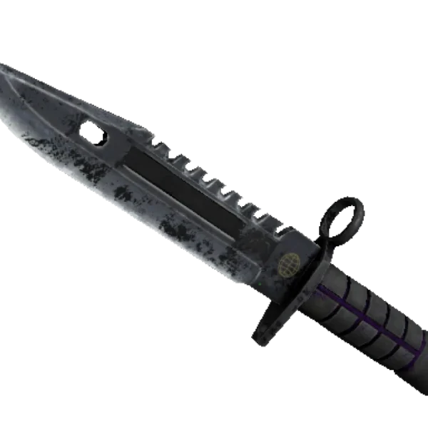 ★ StatTrak™ M9 Bayonet | Ultraviolet (Battle-Scarred)