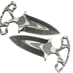 ★ StatTrak™ Shadow Daggers | Black Laminate (Well-Worn)