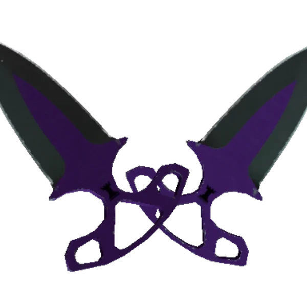 ★ StatTrak™ Shadow Daggers | Ultraviolet (Well-Worn)