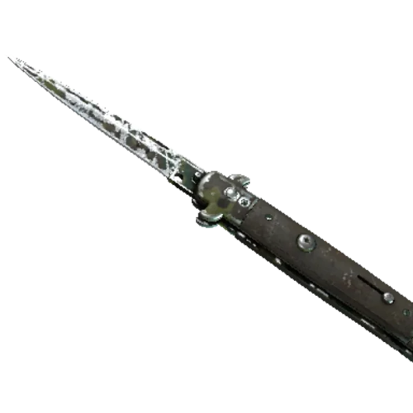 ★ StatTrak™ Stiletto Knife | Boreal Forest (Battle-Scarred)