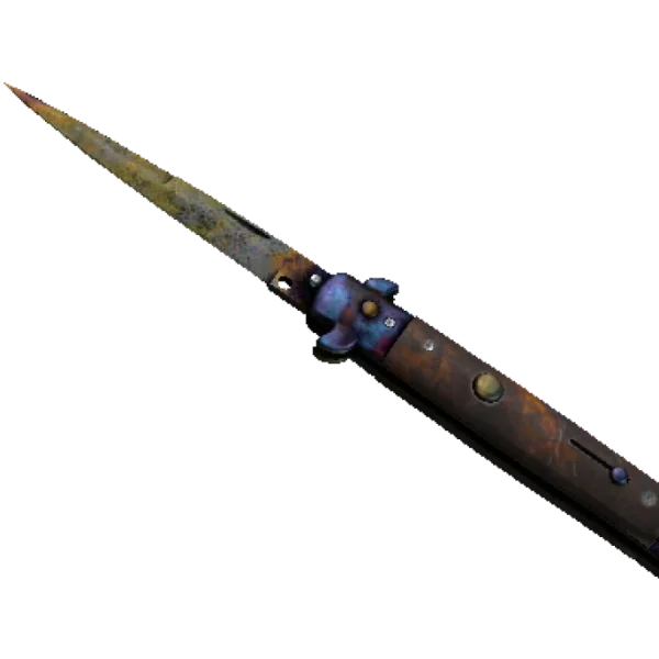 ★ StatTrak™ Stiletto Knife | Case Hardened (Battle-Scarred)