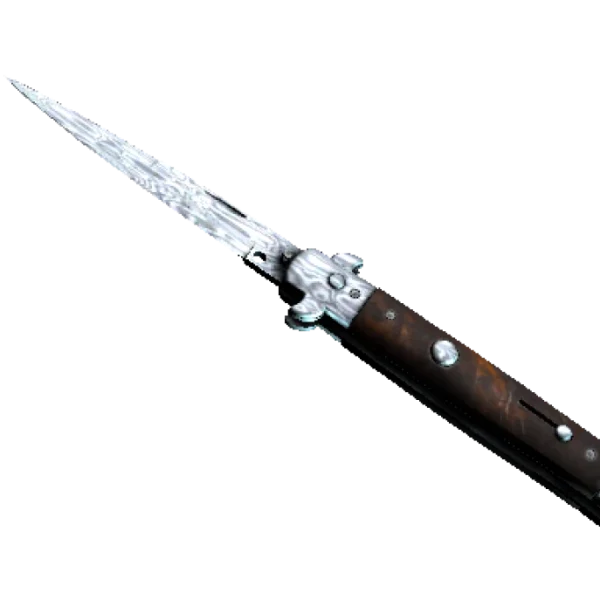 ★ StatTrak™ Stiletto Knife | Damascus Steel (Minimal Wear)