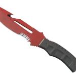 ★ StatTrak™ Survival Knife | Crimson Web (Minimal Wear)