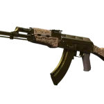 AK-47 | Gold Arabesque (Battle-Scarred)
