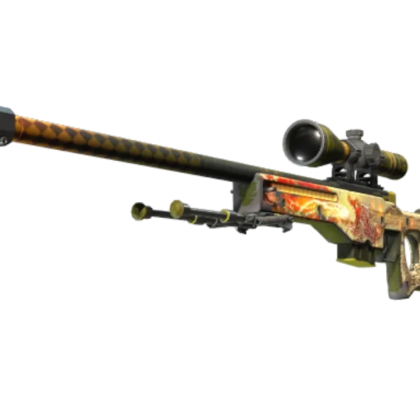 AWP | Dragon Lore (Well-Worn)