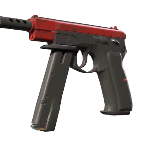 CZ75-Auto | Crimson Web (Minimal Wear)