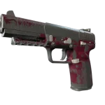 Five-SeveN | Crimson Blossom (Battle-Scarred)