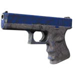 Glock-18 | Blue Fissure (Well-Worn)