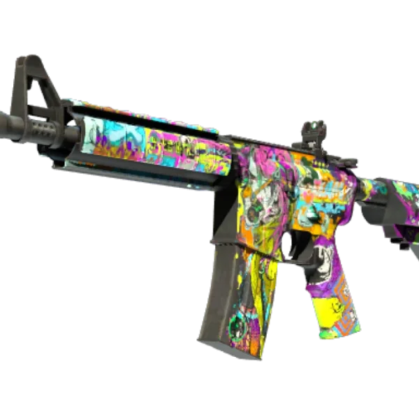 M4A4 | In Living Color (Well-Worn)