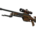 SSG 08 | Orange Filigree (Field-Tested)