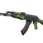 Souvenir AK-47 | Green Laminate (Factory New)
