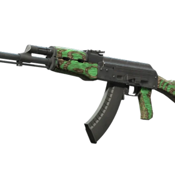Souvenir AK-47 | Green Laminate (Factory New)