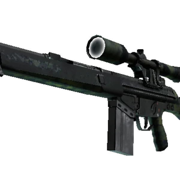 Souvenir G3SG1 | Jungle Dashed (Battle-Scarred)