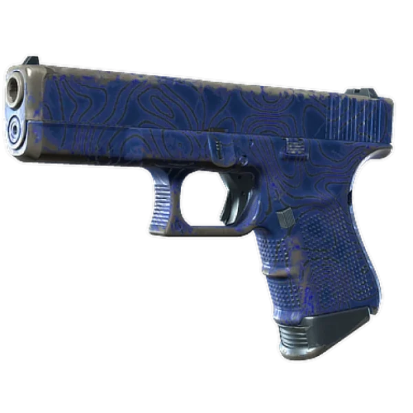 Souvenir Glock-18 | Ocean Topo (Field-Tested)
