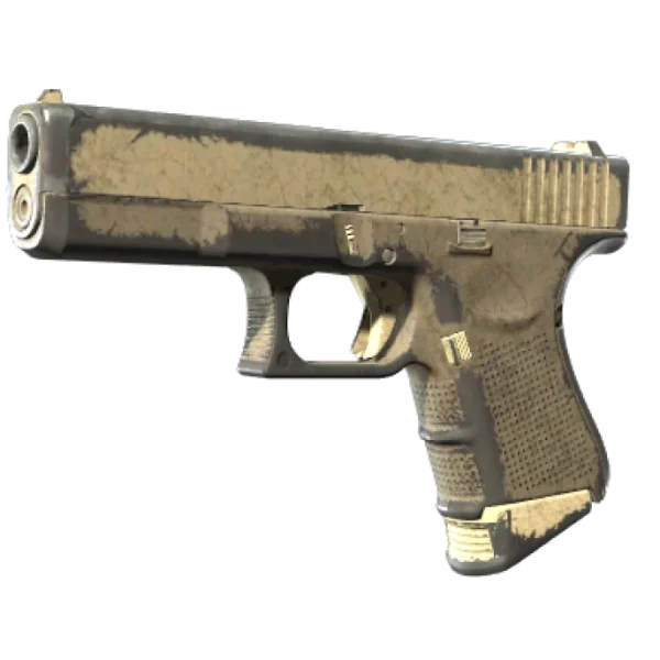 Souvenir Glock-18 | Sand Dune (Battle-Scarred)