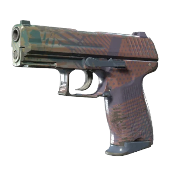 Souvenir P2000 | Coral Halftone (Field-Tested)