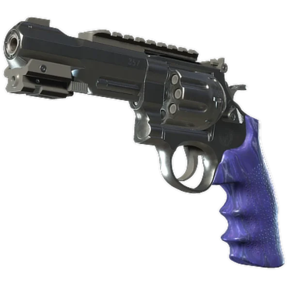 Souvenir R8 Revolver | Cobalt Grip (Minimal Wear)