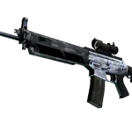 Souvenir SG 553 | Damascus Steel (Factory New)