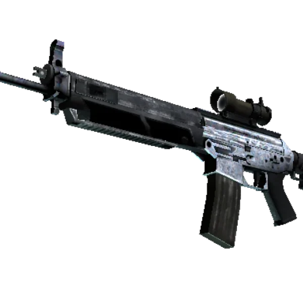 Souvenir SG 553 | Damascus Steel (Factory New)