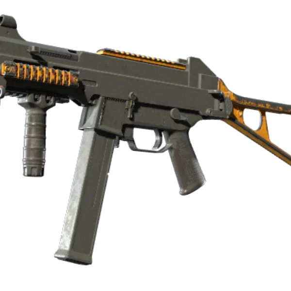 Souvenir UMP-45 | Caramel (Battle-Scarred)