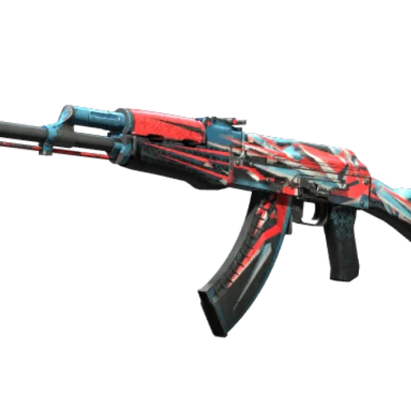 StatTrak™ AK-47 | Point Disarray (Well-Worn)