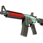 StatTrak™ M4A4 | Bullet Rain (Well-Worn)