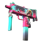StatTrak™ MAC-10 | Neon Rider (Field-Tested)