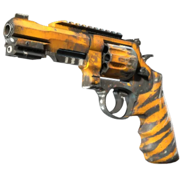 StatTrak™ R8 Revolver | Skull Crusher (Well-Worn)