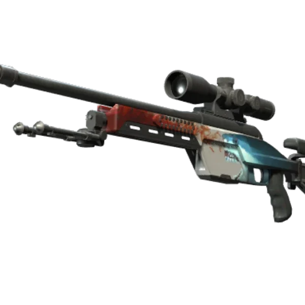 StatTrak™ SSG 08 | Blood in the Water (Factory New)