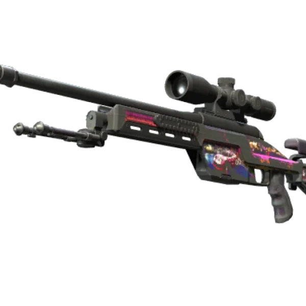 StatTrak™ SSG 08 | Turbo Peek (Battle-Scarred)