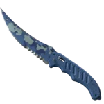 ★ Flip Knife | Bright Water (Well-Worn)