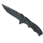 ★ Nomad Knife | Night Stripe (Well-Worn)