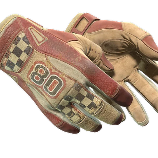 ★ Sport Gloves | Red Racer (Battle-Scarred)