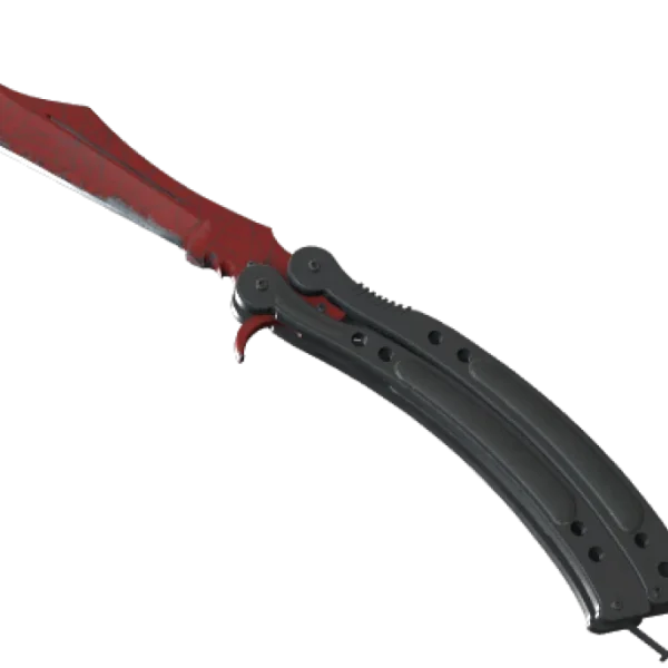 ★ StatTrak™ Butterfly Knife | Crimson Web (Field-Tested)